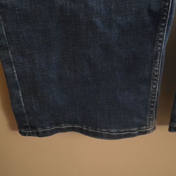 New Old Navy men's 50x34 skinny medium wash jeans straight leg stretch waistband - Picture 4 of 7